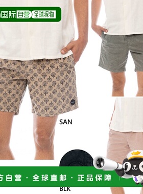日本直邮RVCA 男士短裤 ESCAPE ELASTIC CORD SHORT II 休闲裤 下