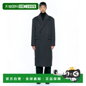 韩国直邮INSILENCE设计师款 通用日常休闲宽松时尚 大衣IM2C4CT17GY