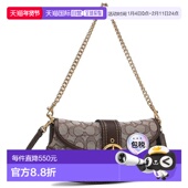 Soho 提花单肩包棕色女士 Bag 日本直邮Coach 经典 CAN45 B4S0M