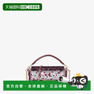 1h可退 欧洲直邮FENDI(芬迪)Baguette® Mini-Sac en sequins mu