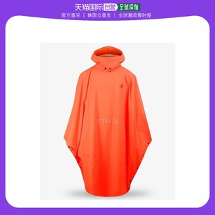 Fjallraven北极狐雨披男女同款 宽松休闲 橙色柔软舒适时尚