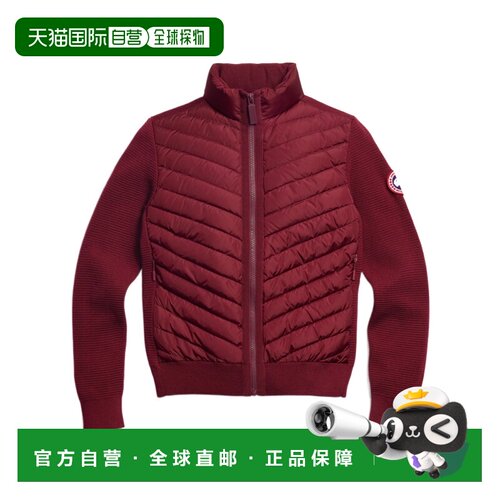 香港直邮Canada Goose 女士 HyBridge 针织羽绒服【付后1h可退】