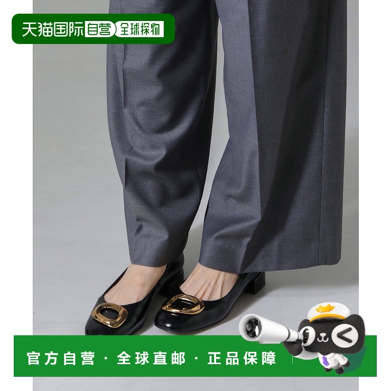 1h可退 日本直邮ANGEL ALARCON 女士金属装饰平底鞋 6714233115