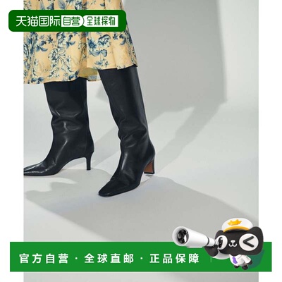 日本直邮FABIO RUSCONI 长筒靴 深棕色