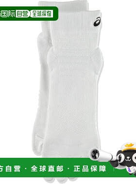 【日本直邮】亚瑟士 运动袜 3033B926 亮白色/黑色