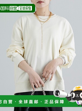 1h可退 日本直邮Lui's FEMME 女装 宽松半高领长袖T恤 后背设计感