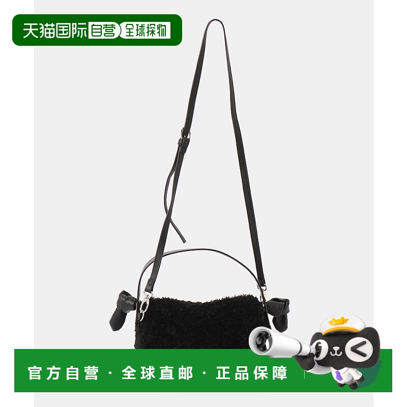 1h可退 日本直邮B.C STOCK 女装 仿皮拼接毛绒感 2WAY单肩包 2509