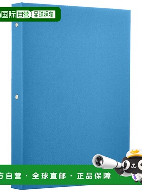 【日本直邮】仲林 活页夹型袖珍相册 L尺寸3层 蓝色 TER-L3Y-140-