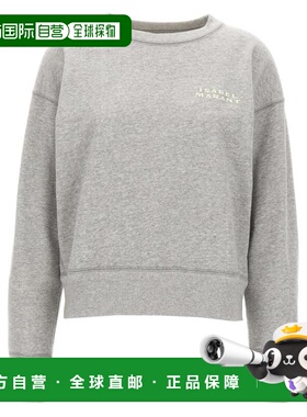 韩国直邮Isabel Marant 长袖 T 恤 SW0054FAA2M41I02GY 灰色 DOM