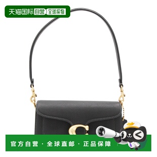 香港直邮Coach 蔻驰 女士 TABBY 黑色皮革肩包 CY201B4BK