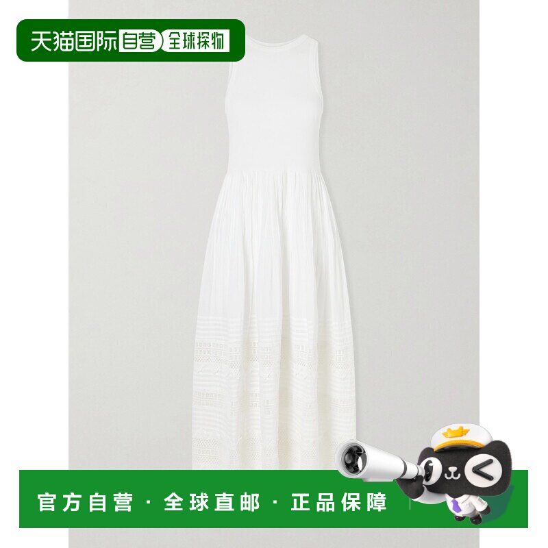 1h可退 Polo Ralph Lauren Polo 拉夫 劳伦 女士 钩编罗连衣裙图片