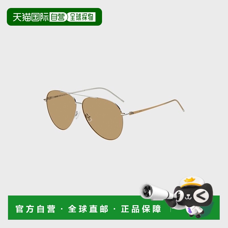 自营欧洲直邮HUGO BOSS雨果BOSS BLACK 骆驼牌轻质钢太阳镜