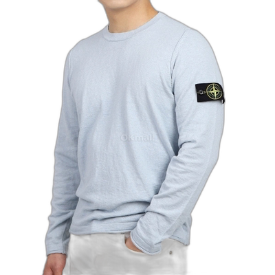 韩国直邮STONE ISLAND 502B0 棉/尼龙圆领针织衫_常规版型 (80155