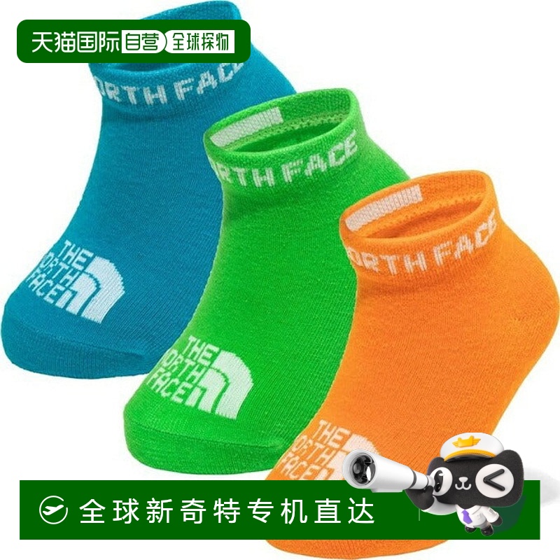 日本直邮日本直邮 The North Face 儿童短袜3双套装 NNB82310 MG
