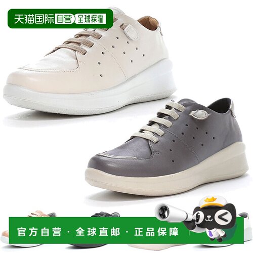 日本直邮MoonStar 运动鞋 4E宽版 真皮懒人鞋 白黑灰蓝粉 免运费
