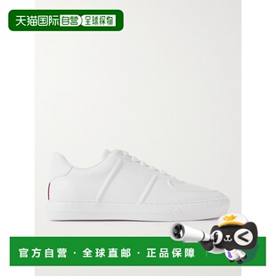 香港直邮Moncler 盟可睐 男士 Neue York Logo-Appliqued 皮质运