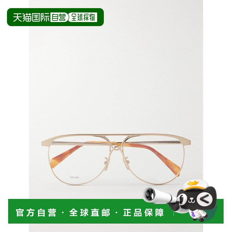 香港直邮Celine 思琳 女士 Eyewear 飞行员眼镜 CL50183U