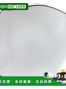 日潮跑腿NARUMI Forte 方形托盘子（白金）13(11)cm (50554-5249)