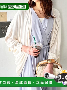 日本直邮GeeRA 接触冷感多尔曼剪裁运动开衫 [R04609EW12994]