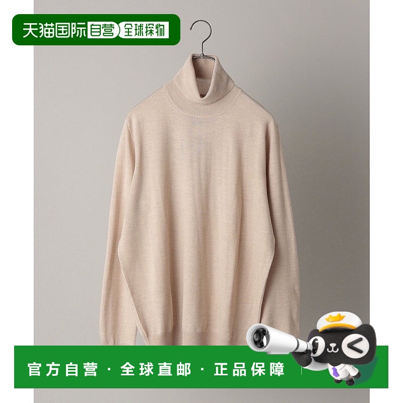 日本直邮SHIPS ALAN PAINE 12 gauge美利奴羊毛高领针织衫 [SH861