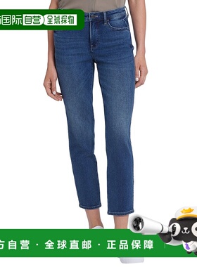 自营NYDJ Stella Rio Rapids锥形牛仔裤-粉红色 美国奥莱直发