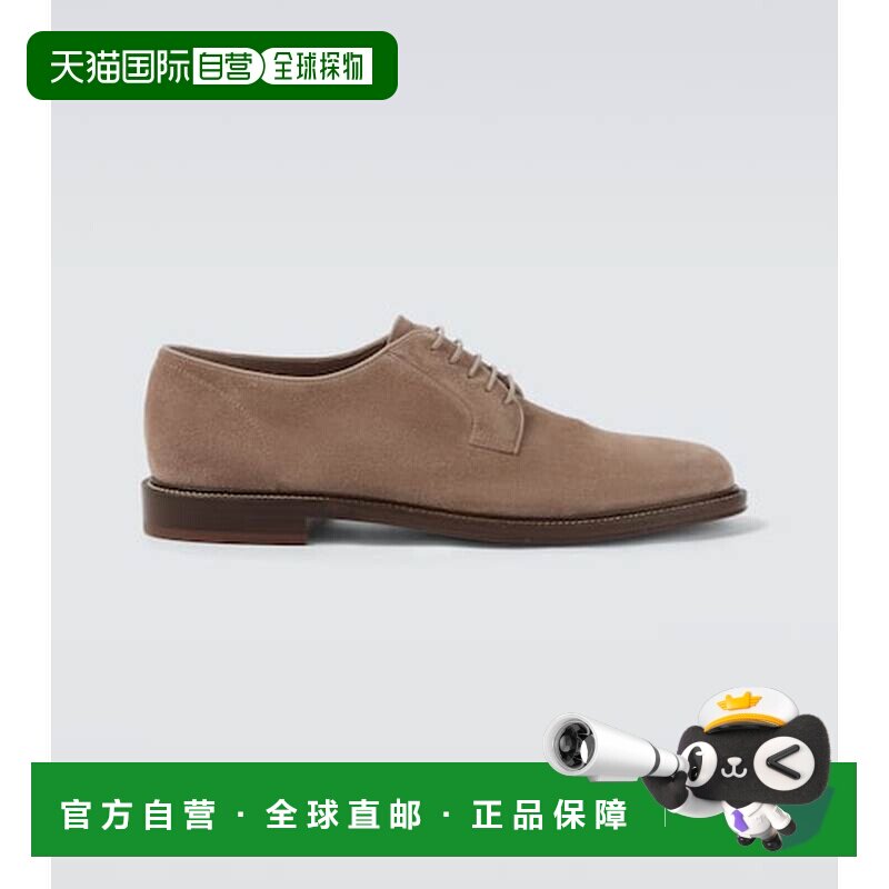 香港直邮Brunello Cucinelli 布内罗 古奇拉利 男士 绒面革德比鞋
