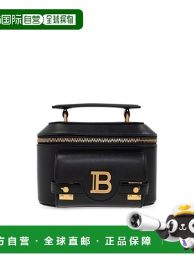 香港直邮BALMAIN 女士手提包 EN1BH952LSLX0PA SS2025 黑色 B-Buz