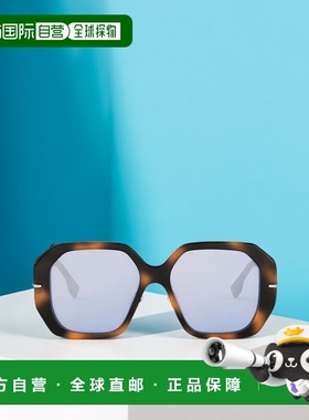 香港直邮Fendi 几何太阳镜 FE40173I