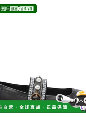 香港直邮PINKO 女士芭蕾乐福鞋 SD0381P003Z99 AW2025 黑色 'Max