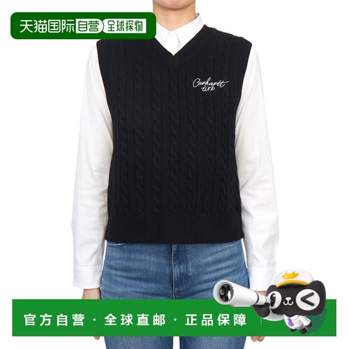 香港直邮CARHARTT WIP 女士背心吊带 I033882K02XX AW2024 黑色