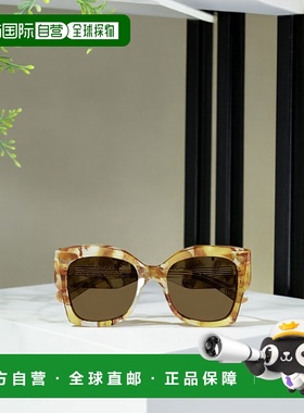 1h可退 香港直邮CHLOÉ 女士眼镜 CH0252S003 SS2025 绿色 徽标太