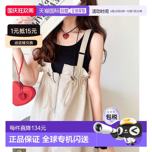 日本直邮Classical Elf 女士军风吊带背带裙 ce10【付后1h可退】