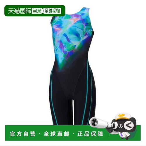 日本直邮SPEEDO 女士健身泳衣 颜色：Color of Waves Loosen Nice