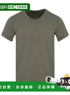 香港直邮Tom Ford V领短袖T恤 T4M091040