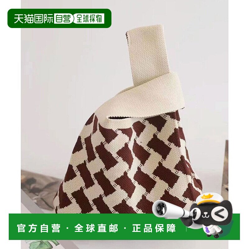 日本直邮florge 时尚易用手提方形针织环保袋 [FL8218AW009709]