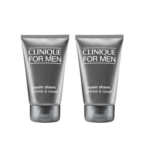 CLINIQUE倩碧男士剃须膏 125mlx2 软化毛发减少划痕