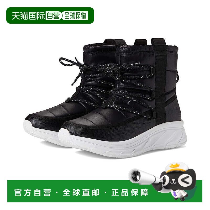 自营j slidesJ/Slides Will Snow Boots女式美国6码黑白系带圆头Z
