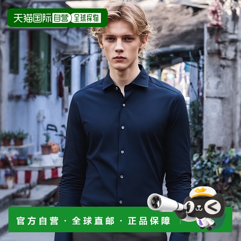 1h可退 香港直邮潮奢 Loro Piana 诺悠翩雅 男士 翻领衬衫 FAL612