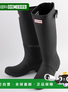 韩国直邮HUNTER WFT1001RMA 高靠背可调节黑色靴子/步行鞋
