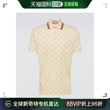 99新未使用 Gucci 古驰 刺绣Polo衫 男士 香港直邮潮奢