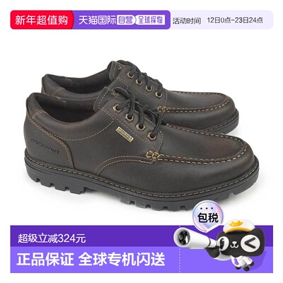 日本直邮Rockport 男士 Weather or Not Moc 牛津鞋防水宽版防雨2