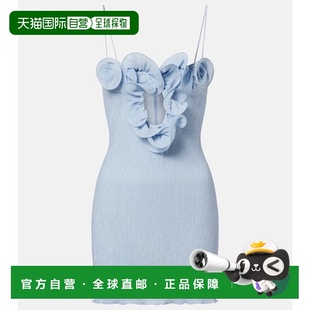 crêpe 1h可退 女士 butrym 荷叶边迷你连衣裙 香港直邮magda