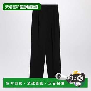 1h可退 香港直邮潮奢 The Frankie Shop 女士 Bea 黑色裤子 TTFS0