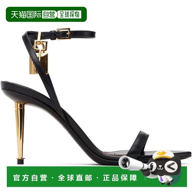 1h可退 香港直邮Tom Ford 汤姆 福特 女士 黑色 Padlock Pointy N