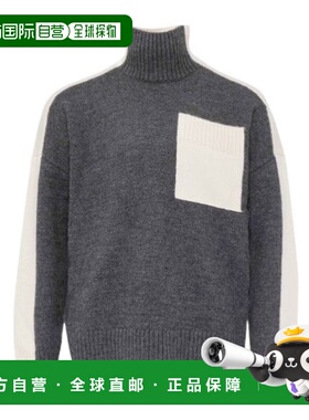 1h可退 香港直邮奢淘 J.W.Anderson 贴袋高领毛衣 女 KW1402YN036