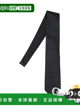 1h可退 香港直邮Tom Ford 汤姆 福特 男士 黑色领带 STE001S0230N