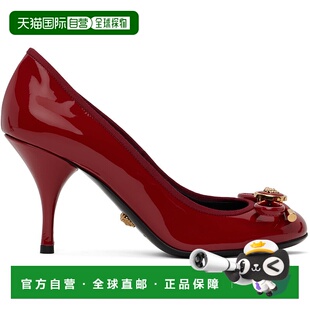 女士 红色 Versace Patent 范思哲 Bow 香港直邮潮奢 Opera