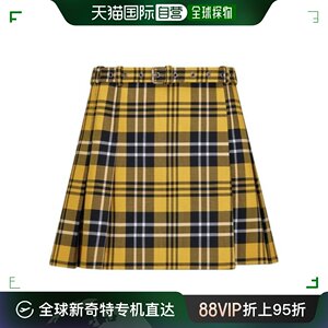 香港直邮CHRISTIAN DIOR 格纹羊毛半裙 241J16A-1216-2830