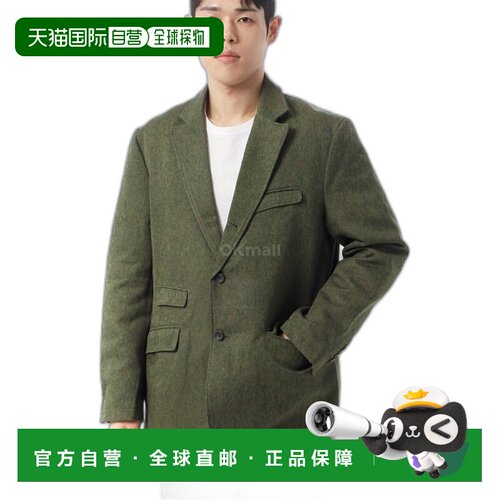 韩国直邮Engineered Garments Andover 夹克橄榄色混色棉斜纹布 (