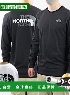 日本直邮 The North Face ML/S EASY TEE NF0A2TX1 KZ2 TNF锌灰色